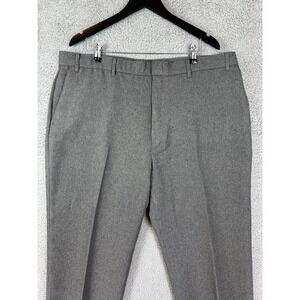 Vintage Levi Strauss Action Slacks Pants Mens 42x30 Gray Polyester Dress Classic